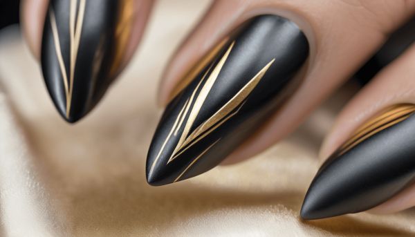 Achieve stunning gold cat eye nails with these creative ideas